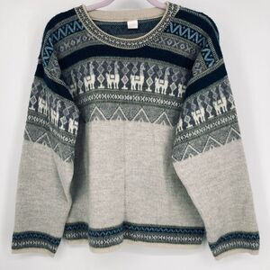 Vintage Tejidos Women’s 100% Lama Sweater L
